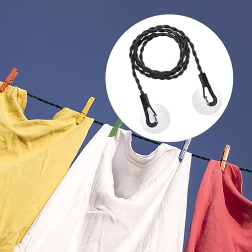 Travel Clothes Washing Line,Extendable Camping Clothesline — view 5