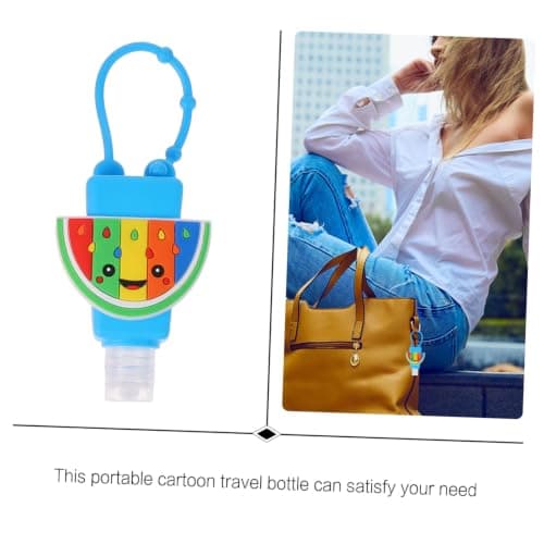 Cartoon Travel Bottles 6Pcs 30ml Plastic Silicone Hook for Boys and Girls — view 4