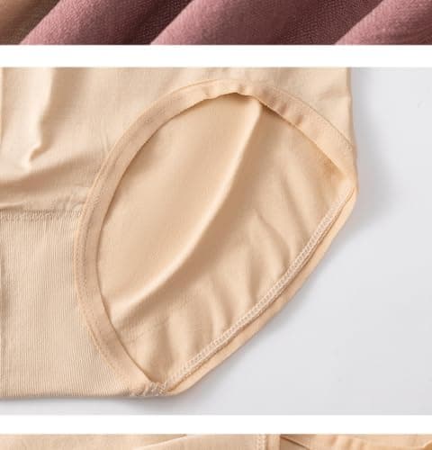 Women's 4 Pack Polyester Briefs High Waist Full Coverage Cotton Gusset (4pcs-e,S) — view 2