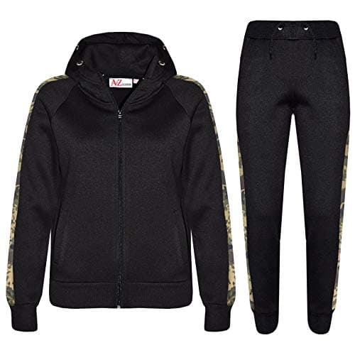 A2Z Kids Tracksuit Zipped Hoodie Joggers Activewear Loungewear Set