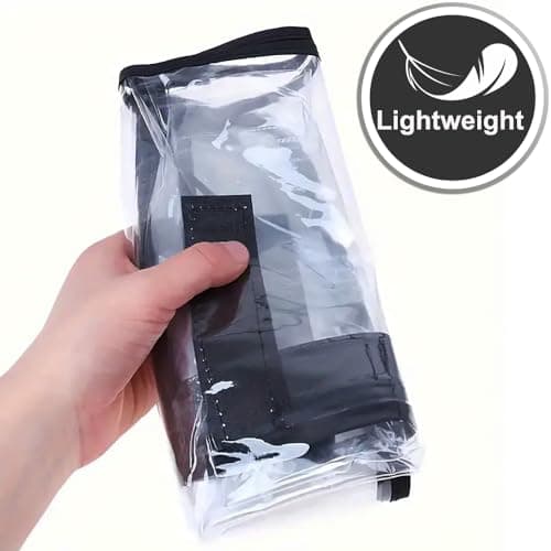 Bodyplus Suitcase Luggage Cover, Transparent Clear PVC Luggage Protector - Waterproof, DustProof and Scratchproof Protective Covers for Wheeled Trolley Case, Baggage (26 Inches) — view 5