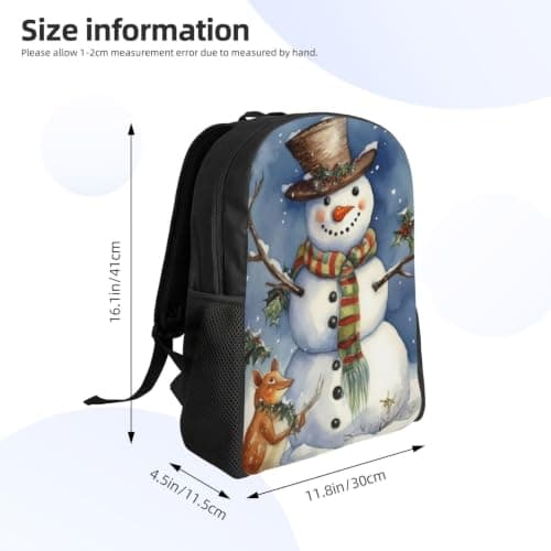 BVNMT Travel Laptop Backpack for Men Women,16 Inch Work Business Backpack — view 3