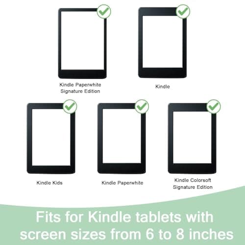 Hand Strap Holder for 4.7-8" Kindle Tablet, Comfortable Soft Finger Holder — view 2