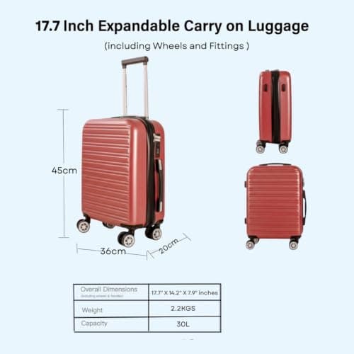 Underseat Travel Case, Burgundy — view 2