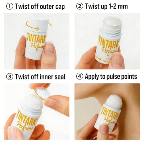 TINTARK Serene Bloom Solid Perfume Balm for Women, 5 g — view 5