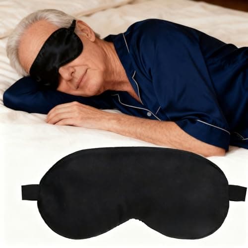 Dayofun Gifts for Grandpa - Fathers-Day Grandpa Birthday Christmas Gifts Sleep Mask,Great Grandparents Day Gift for Grandfather Grandparents Gift from Grandchildren Grandkids Stocking Stuffers — view 4