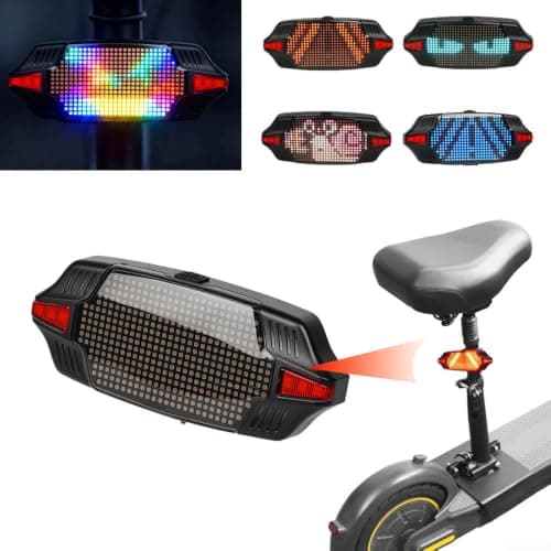 Lastdaytime USB Rechargeable Scooter Taillight With Brake Sensor Light — view 6