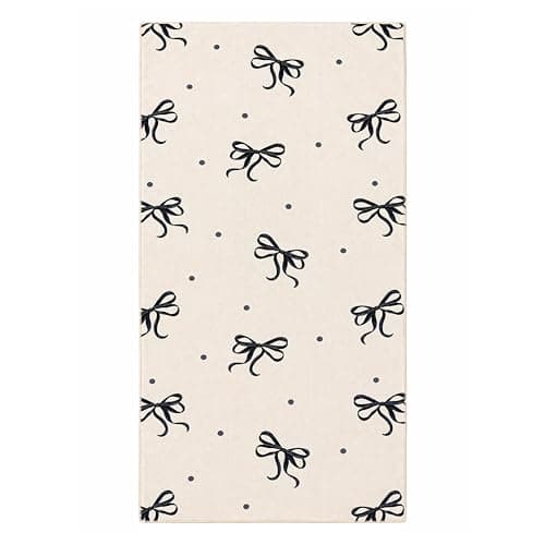 Olivia Rocco Beach Towels Extra Large Super Soft Quick Dry Sand Resistant Travel Pool Towel Lightweight Summer Holiday, Bows