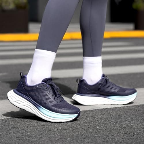NORTIV 8 Women's Walking Shoes Running Tennis Sneakers,Blue,6 — view 2