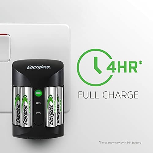 Energizer Recharge Pro Battery Charger + 4 AA Batteries Included 2000 mAh — view 4