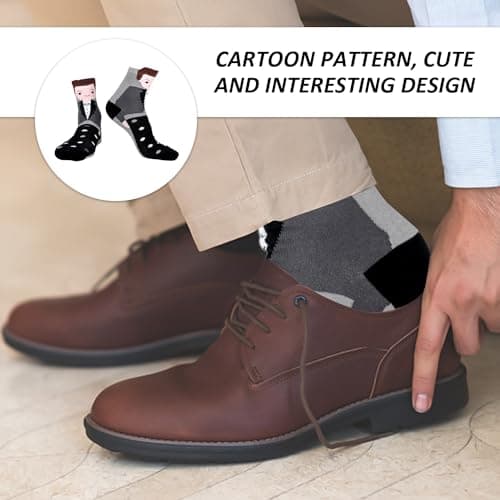 TYGFRT 2 Pairs of Wedding Socks for Men and Women, Cute and Funny Couple Socks, Gifts for Newlyweds, Small Funny Presents, Bride and Groom Calf Socks for Engagement — view 4