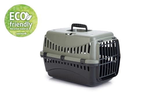 MP Bergamo Gipsy 50 - Travel Accessory, Dog and Cat Carrier - Plastic Door - for Dogs and Cats (46x31x32) — view 3