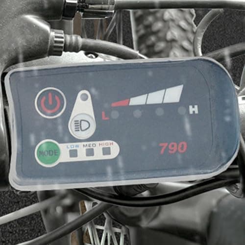 Electric Bike Monitor Cover – Protective Monitor Case, Clear Cycling Shield | Splash Resistant Screen Cover, Sturdy Display Accessory, Portable Bike Gadget for E-Bike Control Area, Ride — view 6