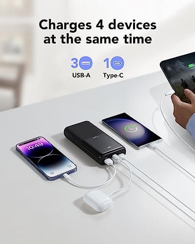 VIYISI Power Bank 30000mAh 22.5W Fast Charging USB C Portable Charger — view 4