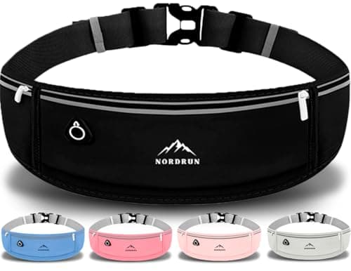 Adjustable and Waterproof Running Belt Suitable for All Phones | Running Belts for Women and Men | Phone Holder for Running | Sporty Waist Bag