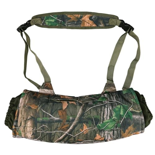 Hunting Camo Hand Muff Insulated Camo Hand Warmer Pouch Cold Weather Hunting Hands Muff Gear for Hiking Camping Outdoor Sports