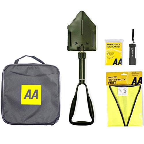 AA Winter Car Kit AA3386 - Folding Snow Shovel, LED/COB Torch Ultimate First Aid Kit - AA0903 - A Family Essential For Car Home Holidays Travel Camping Caravans Office — view 3