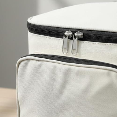Aymzbd Motorcycle Tail Bag, Waterproof, Backrest Bag for Electric Motorcycles, Luggage Storage for, White — view 3