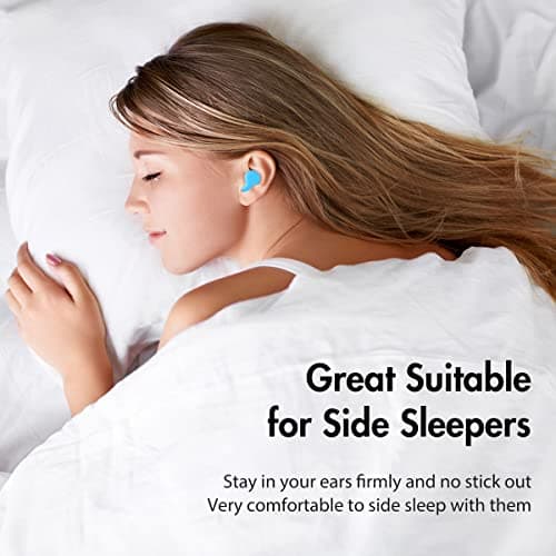 Fantasyon6 Pairs Silicone Ear Plugs, Reusable Noise Cancelling — view 5