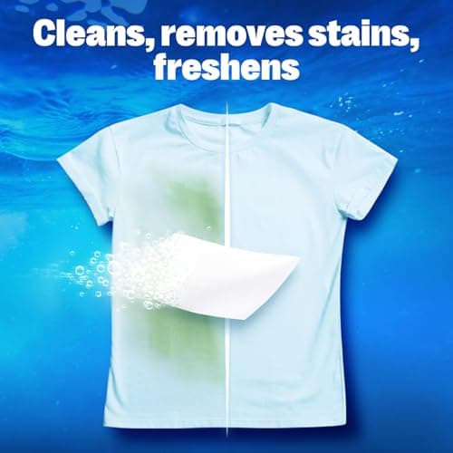 OceanSaver Eco Laundry Detergent Sheets | Bio | Eco-Friendly, Biodegradable & Freshly Scented | Zero-Waste & Removes Tough Stains | Vegan, Plastic & Cruelty-Free | Plant Based Formula (30 Washes) — view 4