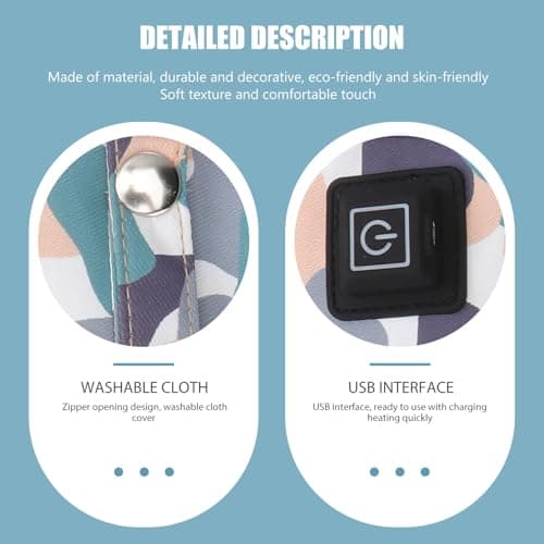 USB with 3 Temperature Bottle Adjustable Gear Cover Warmer — view 6