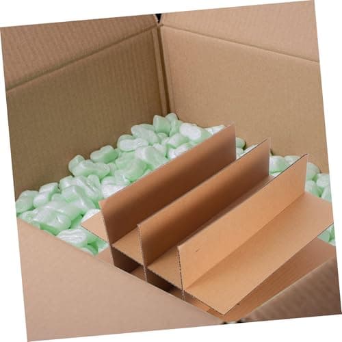 LABRIMP Box of Wine 6 Bottles Moving Box Dividers, 5pcs Paper Grid Inserts with Individual Compartments, Reusable Protection for Glassware Packing and Secure Transport — view 6