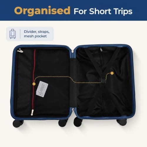 RMW Suitcase EasyJet Underseat Cabin Bag 45x36x20cm with Removable Wheels — view 6