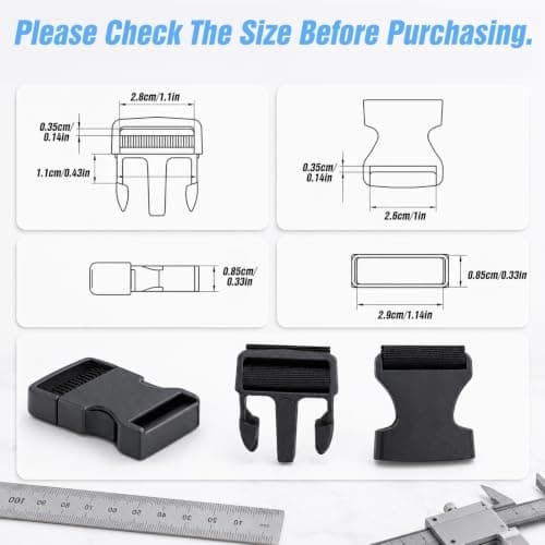 2 Pcs Waist Bag Extension Strap, 20 X 0.98 Inch Bumbag Extension Belt — view 4