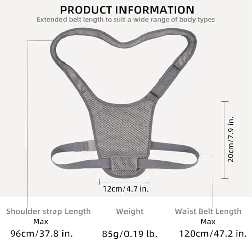 Mervokl Hidden Chest Pocket Waist Bag Anti Theft Crossbody Bag with Removable Belt and Skin-Friendly Back Provides Space for Passports, Credit Cards, Cash — view 5