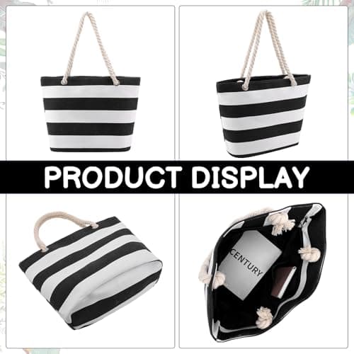 Zuimei Beach Bag,Waterproof Tote Bag Canvas Summer Bags — view 4