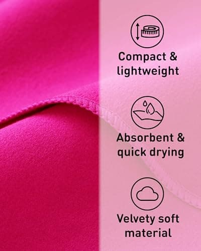 Fit-Flip Swimming towel – quick dry microfibre beach towel — view 2