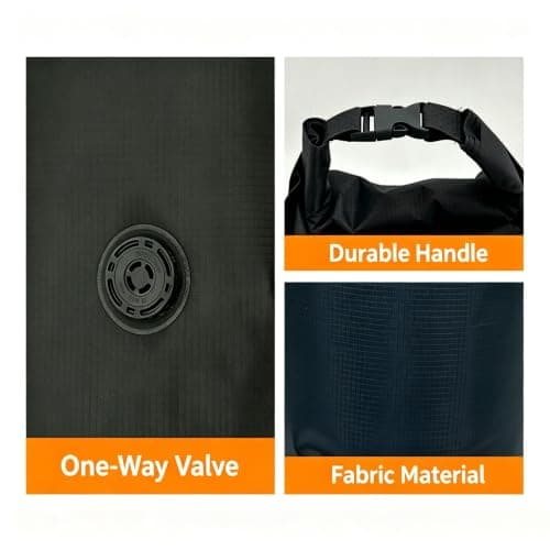 Travel Laundry Bag, Vacuum Compression Dirty Clothes Organiser Space Saving — view 6
