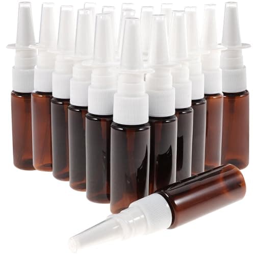 Sewroro 20 Pack 20ml Pet Nose Spray Bottle Refillable Travel Containers