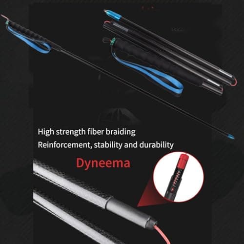 Ultralight 100% Carbon Fibre Trekking Poles 2-Pack, Z-Pole Design Trail Running, Foldable Pair Fixed Length 120cm, Lightweight High-Density Carbon for Hiking, Running & Walking - Quick Lock System — view 4