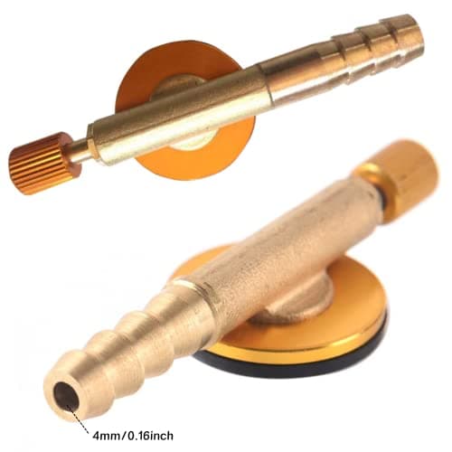 Valve Caps Camping Gas Refill Adapter Universal Brass Stove Burners Switching Valve Regulator for Outdoor Camping — view 3