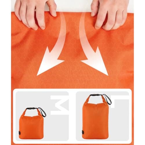 Portable Packing Compression Bag with Water-Resistant Shell, M — view 4