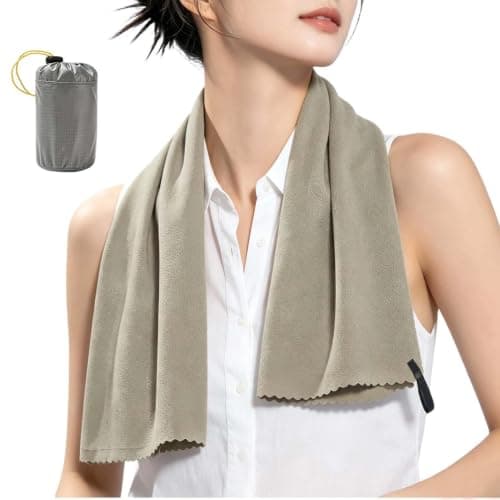 Microfibre Camping Towel, Absorbent, Breathable, Quick-Drying Towel