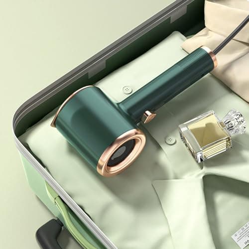 Mini Steam Iron for Clothes | Portable Mini Ironing Machine | Handheld Travel Steam Iron | Compact Travel Size Steamer | Mini Steamer Iron for Crafts Quilting | Dry Wet Steamer Iron for Home Travel — view 2
