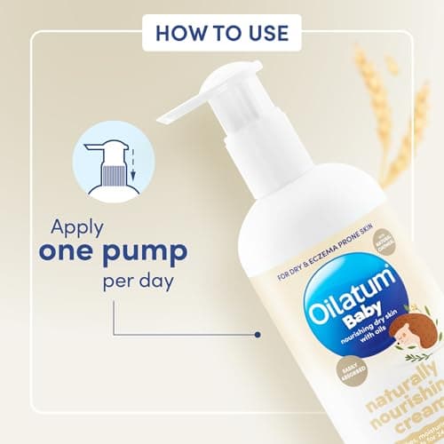 Oilatum Baby Naturally Nourishing Cream, 1x 350g Pump Bottle — view 6