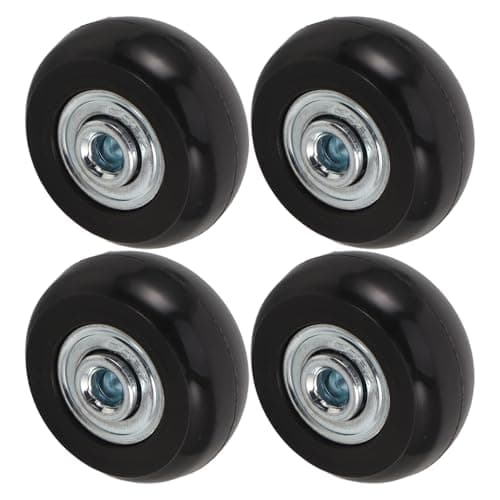 Vaguelly Pu Silent Luggage Suitcase Replacement Wheels Repair Kit