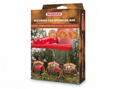 Bosmere N574 Garden Care Watering Can Sprinkler Bar, Red