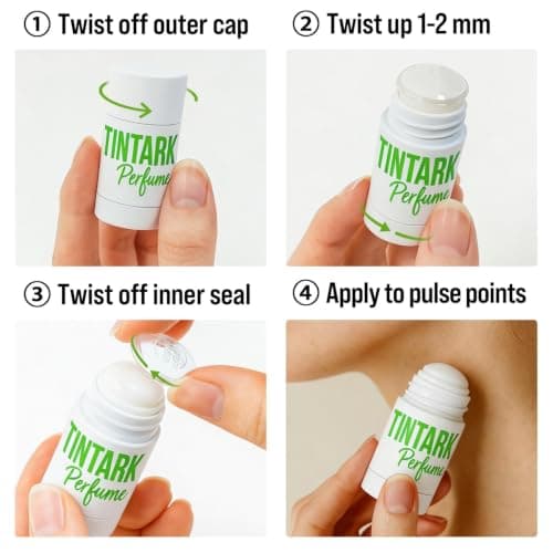 TINTARK Freesia Meadow Solid Perfume Balm for Women, 5 g — view 5