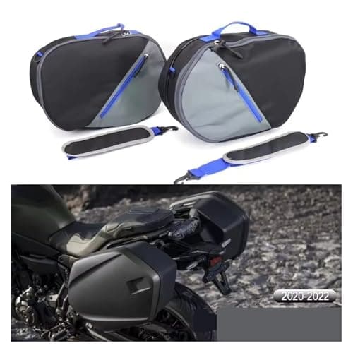Motor Pannier Bag For Tracer 7 GT For Tracer 700 For Tracer 2020 2021 2022 Suitable Motorcycle Saddlebag Luggage Pannier Liner Bags Waterproof Side Bags Motorbike Saddle Bags — view 2