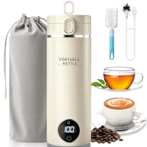Mini Travel Kettle 500ml, Portable Electric Kettle for Hotel and Holiday