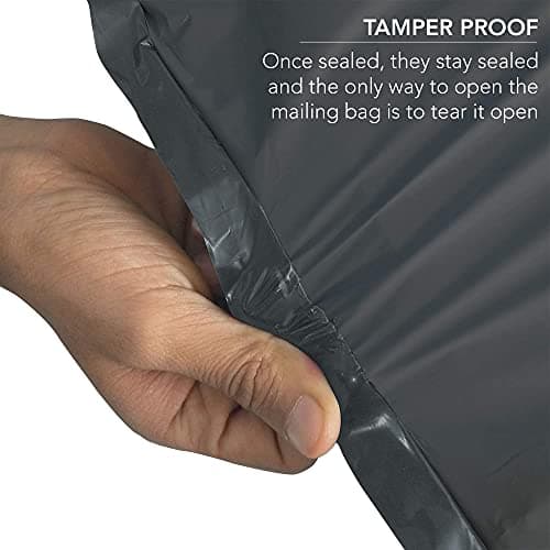 Mailing Bags, iSOUL 50 Pcs Shipping Poly Postal Self Seal Bags in Size 14” x 19” Inch Size Small Mailing Bags Postage Packaging Bags 356mm to 483mm — view 6