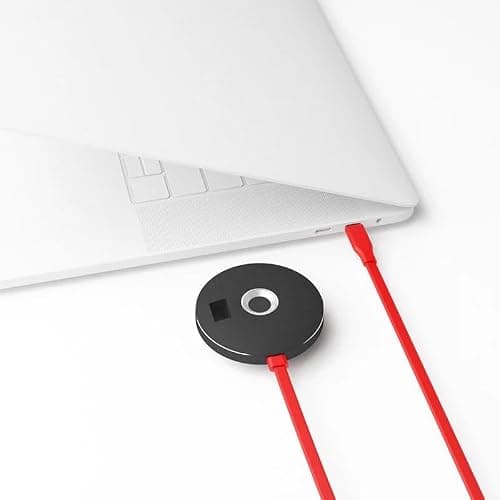 AlarmID | Security Tamper Alarm for Laptops, Bags, Luggage, and USB-C Devices | 100 Decibel Siren | 2m Cable | Anti-Theft For Travel, Home, School and Work — view 2