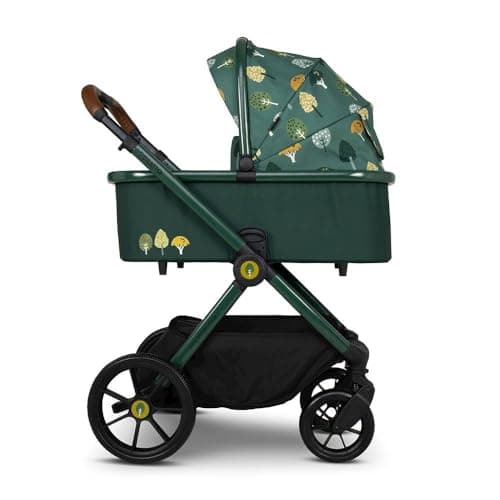 Cosatto Giggle 4 Travel System Everything Bundle | Pram, Pushchair, Carrycot & Tote, Infant Carrier Car Seat & Base | Birth-4 Years, i-Size Group 0 | Compact Fold, Footmuff, Bag, Raincover (Faraway) — view 2