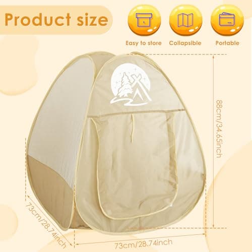 Kids Camping Set with Tent,30Pcs Kids Set,Portable Pop Up Play Tent Kit Cooking Utensils and Play Food Camping Gear Kit Funny Kid Pretend Campings Tool for Boys Girls — view 2