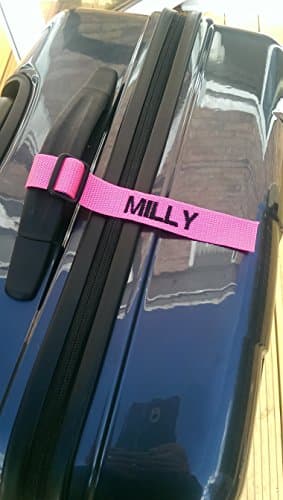 Personalised Luggage Tags (Pink) — view 2