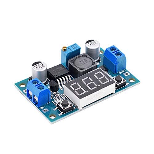 Valefod 2 Pack LM2596 DC to DC Voltage Regulator 4-40V to 1.5-35V Buck Converter with LED Display — view 2
